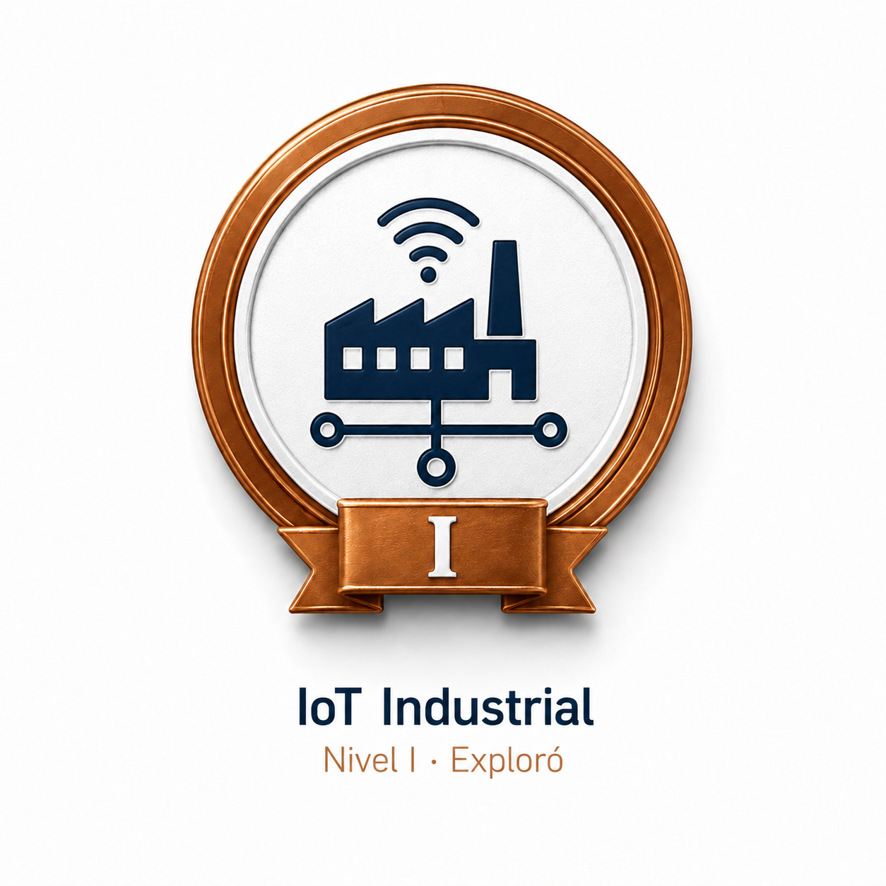 Medalla de IoT Industrial