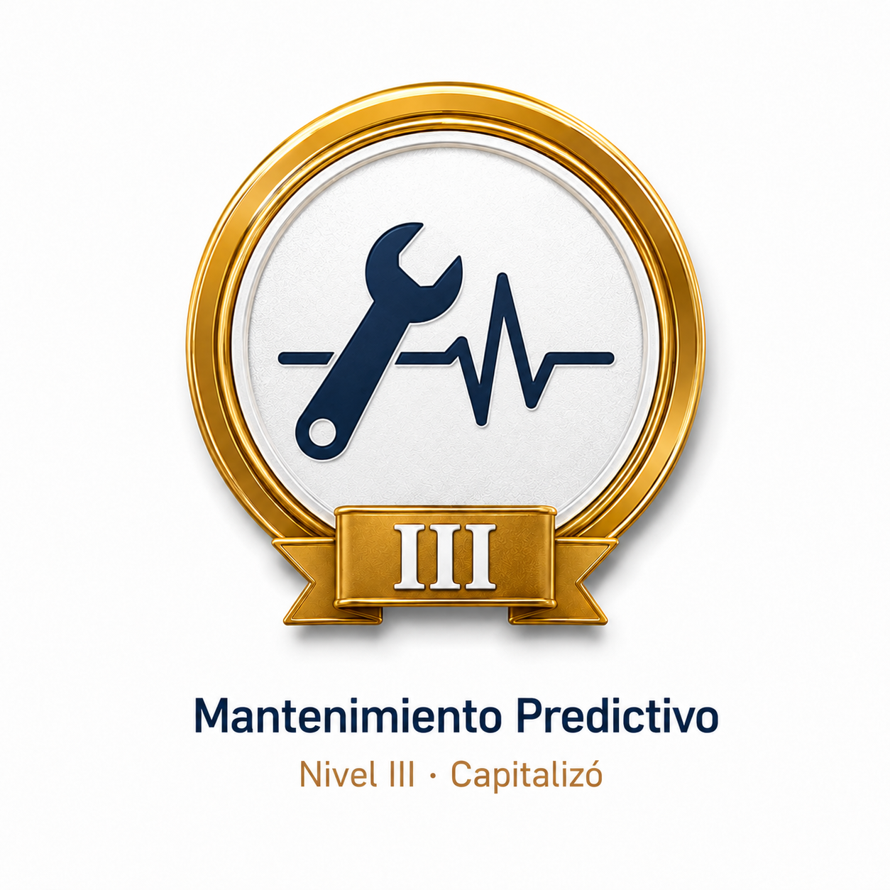 Insignia de Mantenimiento Predictivo