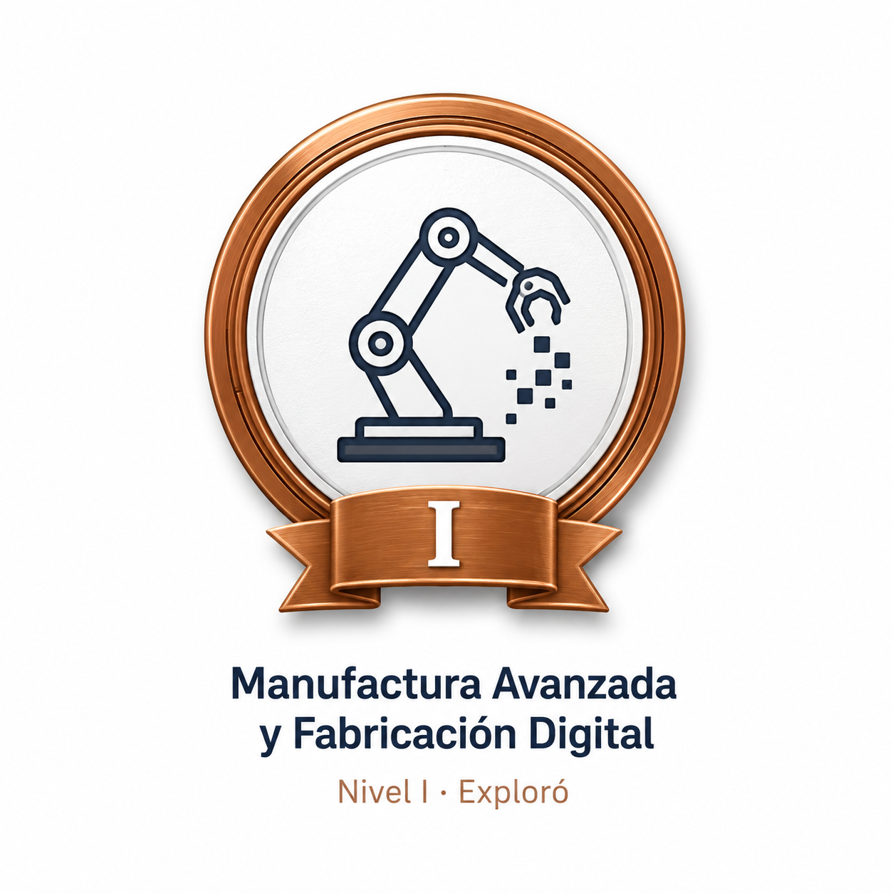 Medalla de Manufactura Avanzada y Fabricación Digital